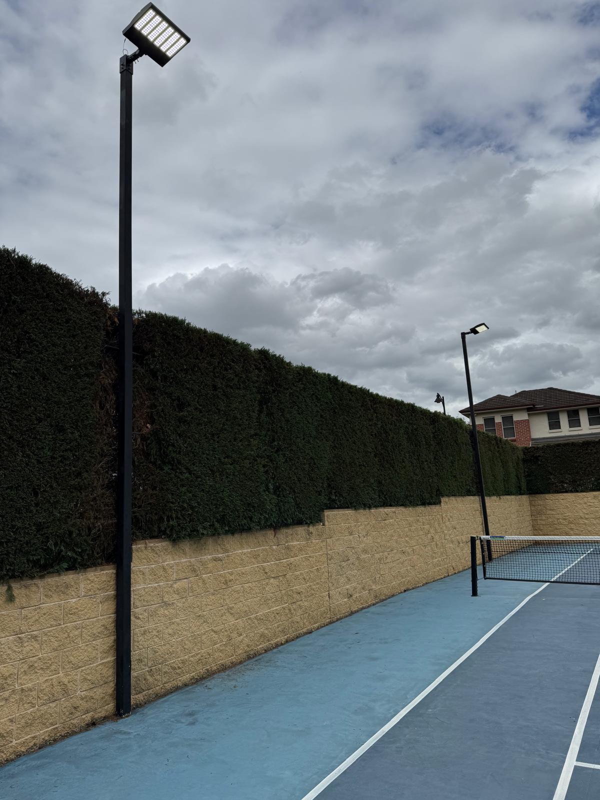 Hunterford Estate - Tennis Court Lighting Upgrade, Oatlands