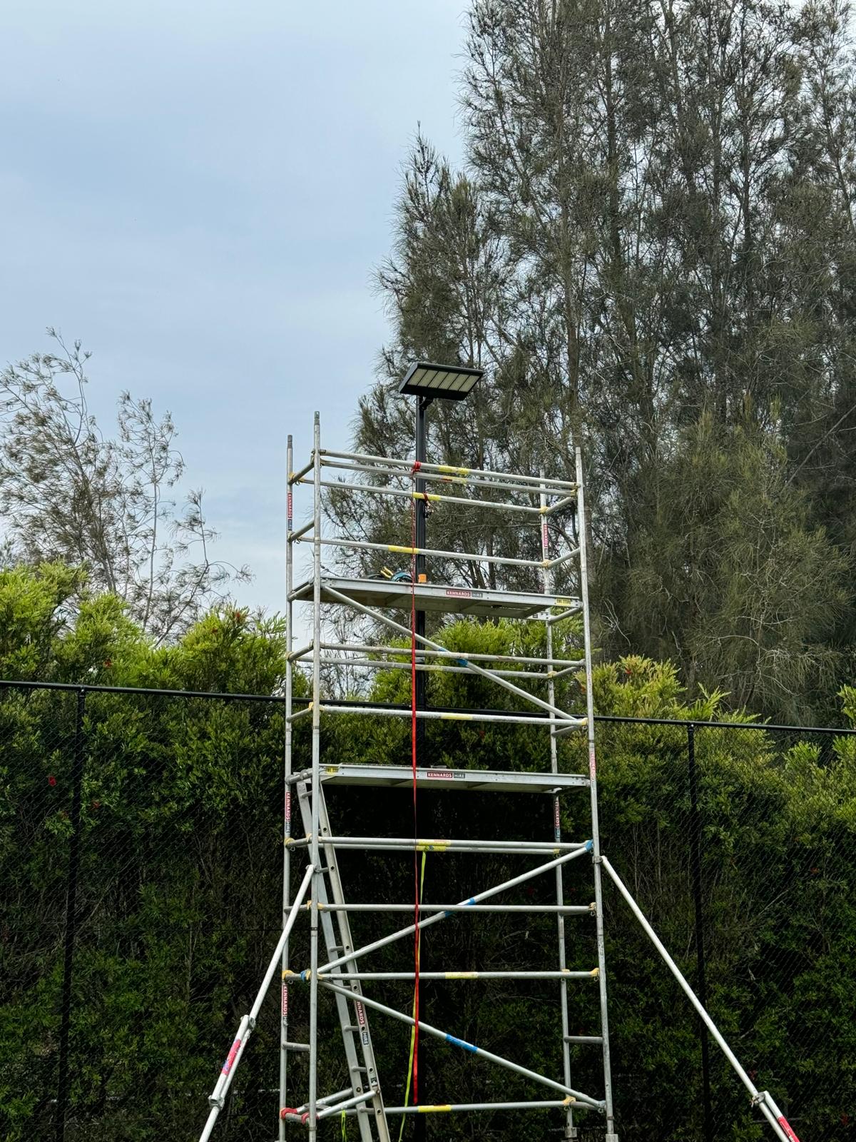 Mardi Community Courts – Lighting Upgrade, Central Coast NSW