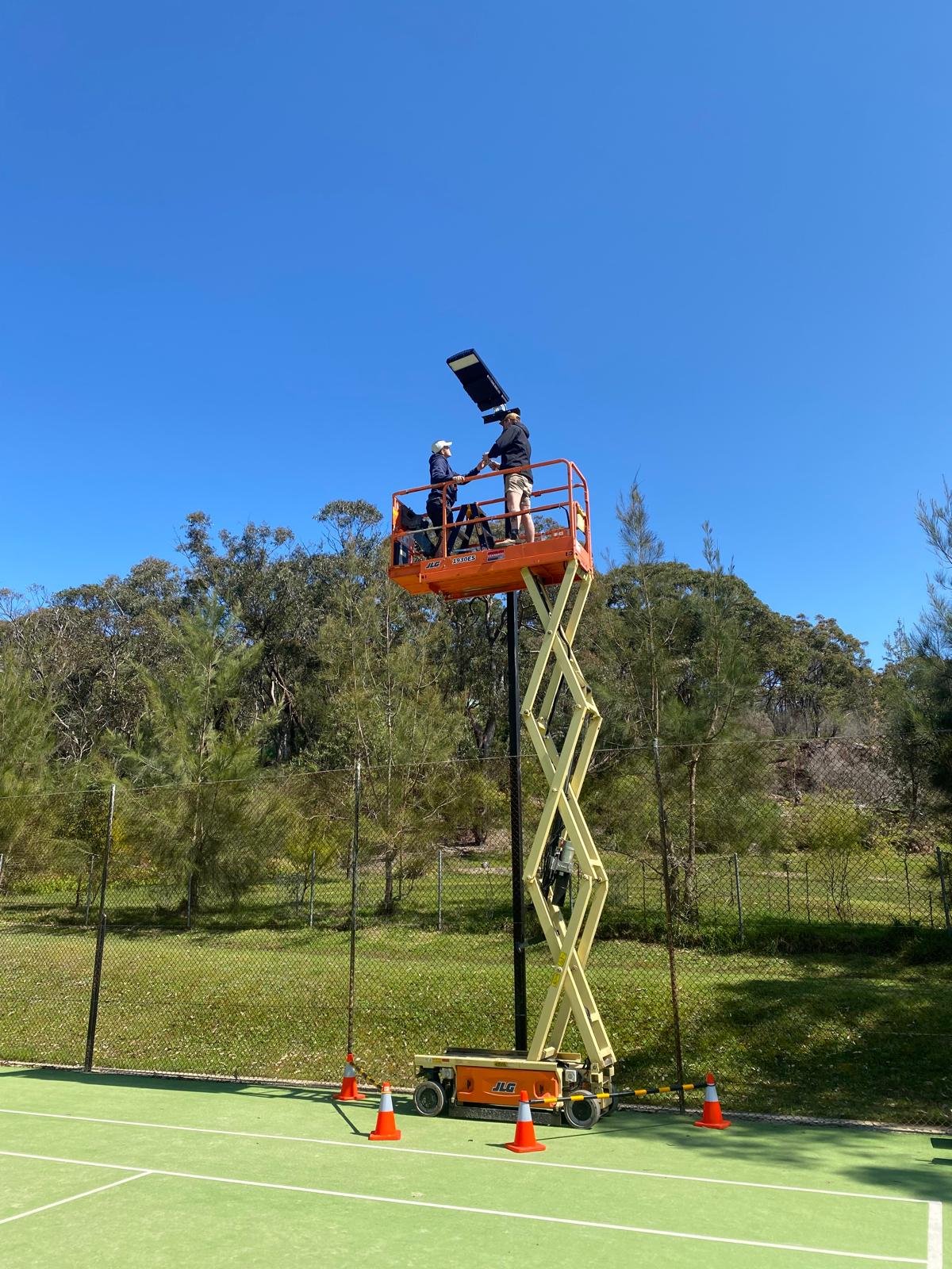 Queenwood Tennis Centre – Court Lighting Upgrades, Oxford Falls